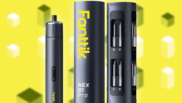 Header image for an article titled: The Fantik S1 Pro Precision Electric Screwdriver Set With up to 6Nm of Electric Torque Drops to $35