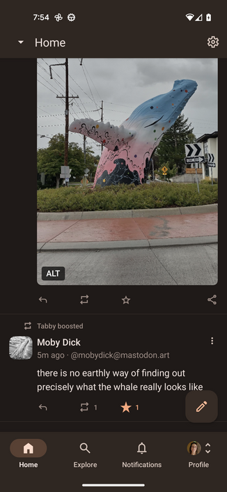 Posted media